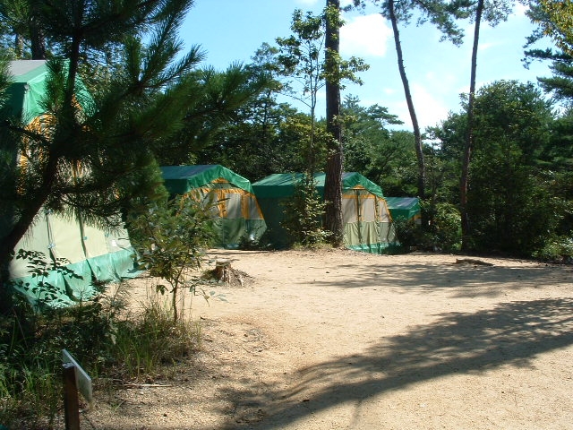 キャンプ場（定員300名）